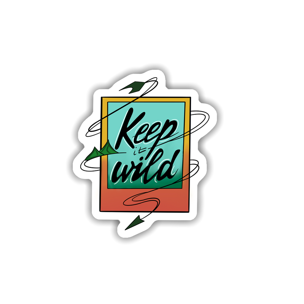 Keep Wild Sticker