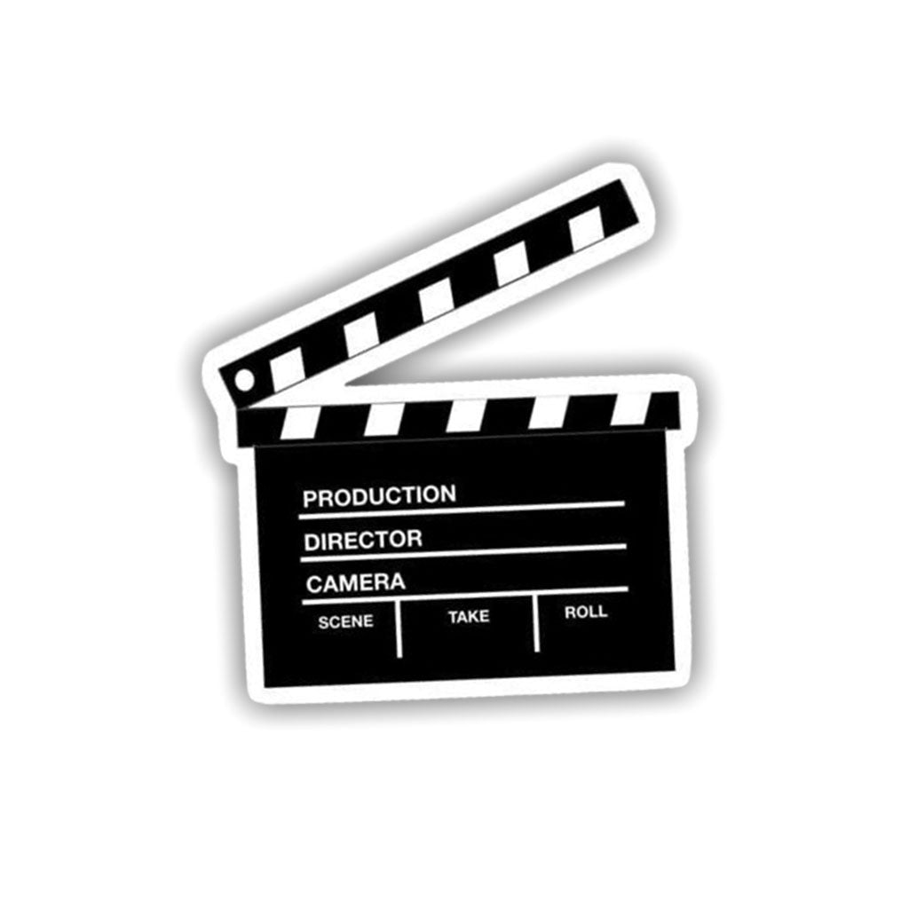 Clapper Board Sticker