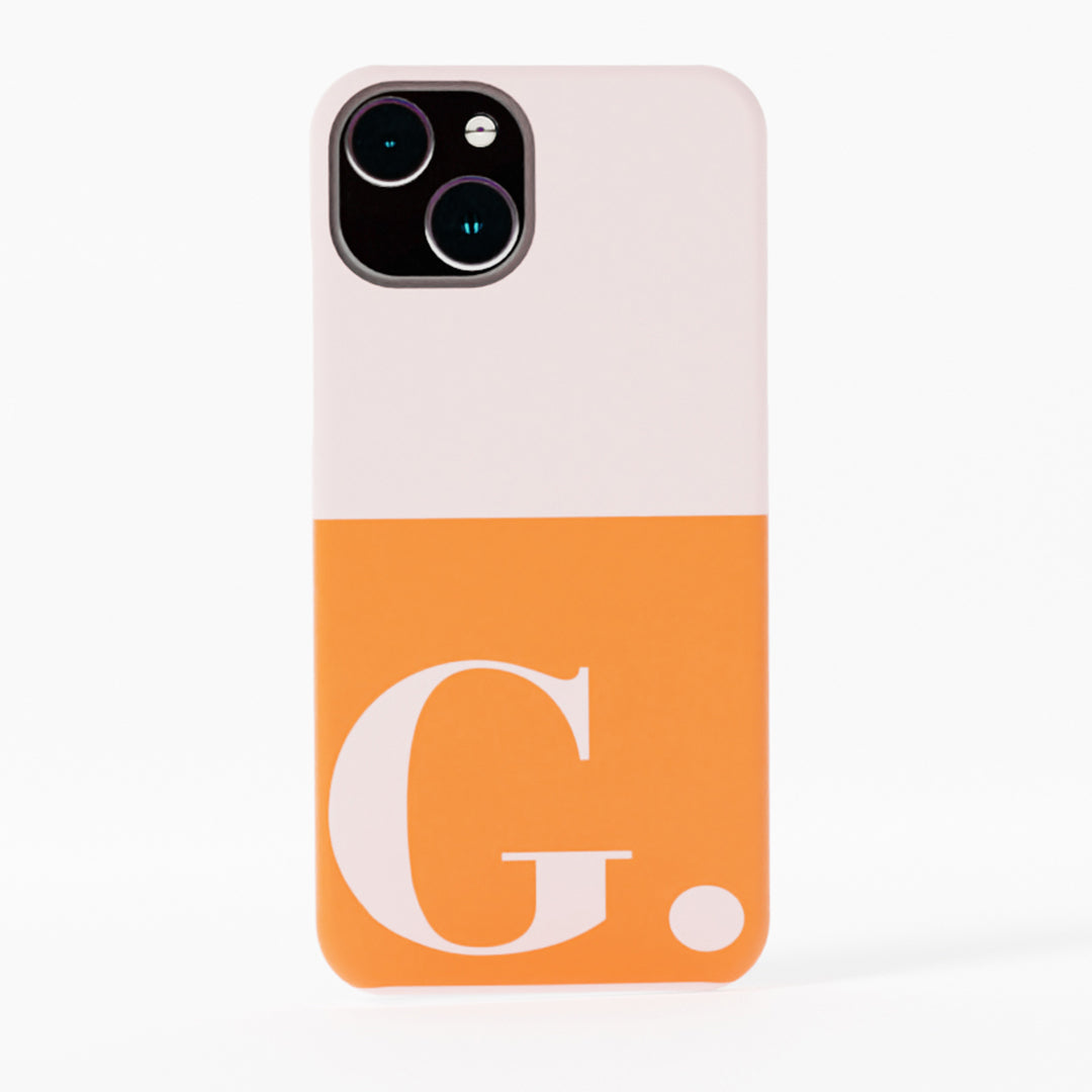 Personalized Dual Tone - Matte Finished Case