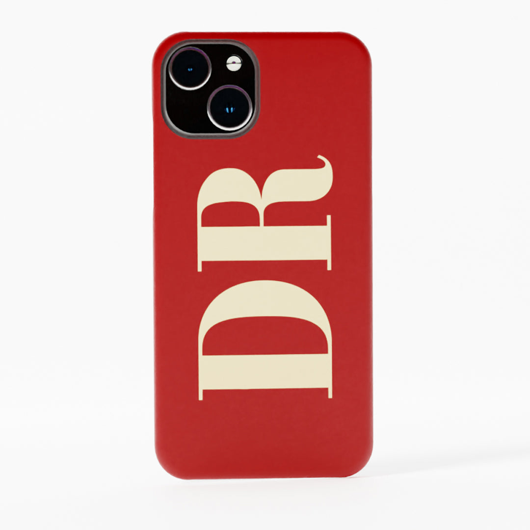 Chic Custom Lettering - Matte Finished Case