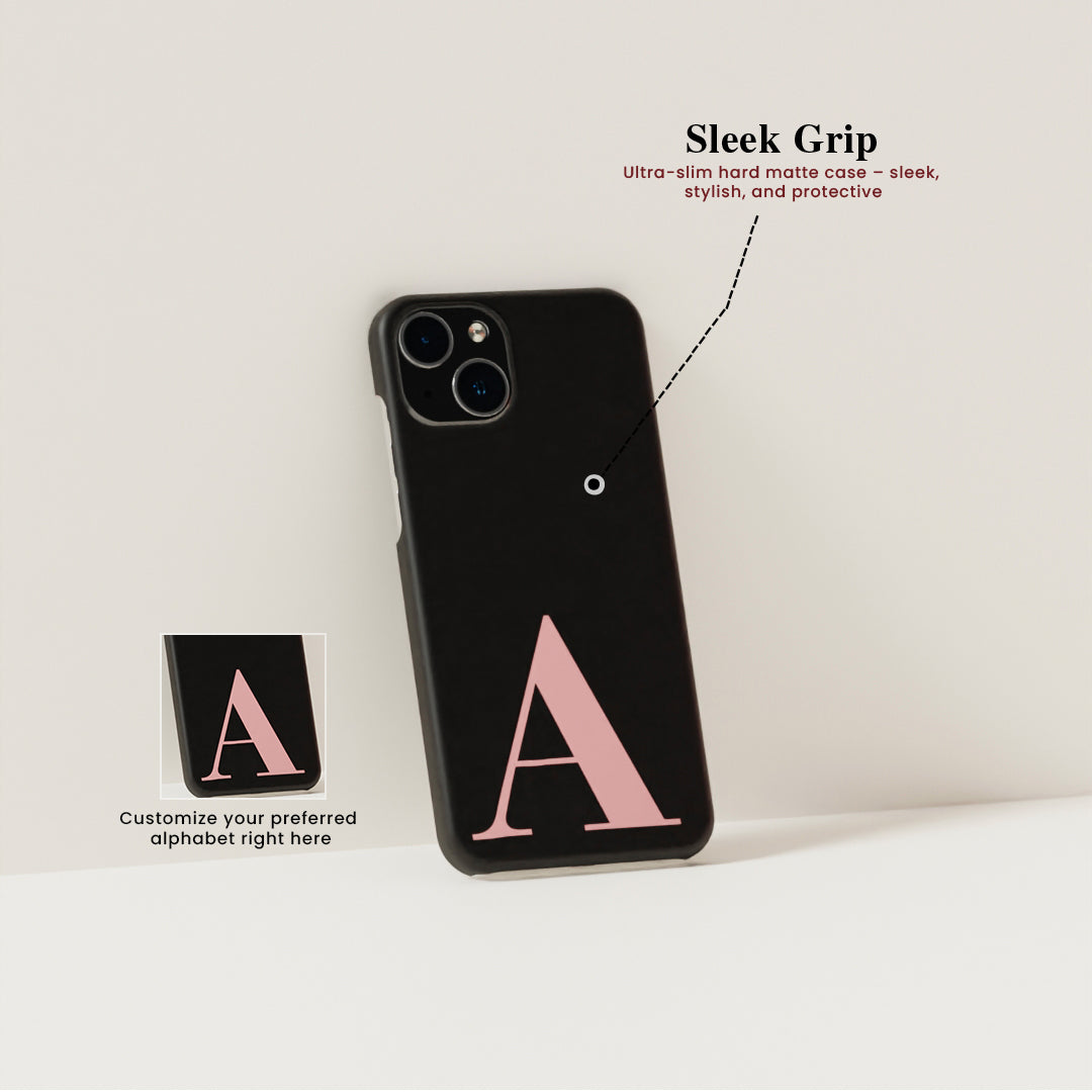 Stylish Monogram - Matte Finished Case