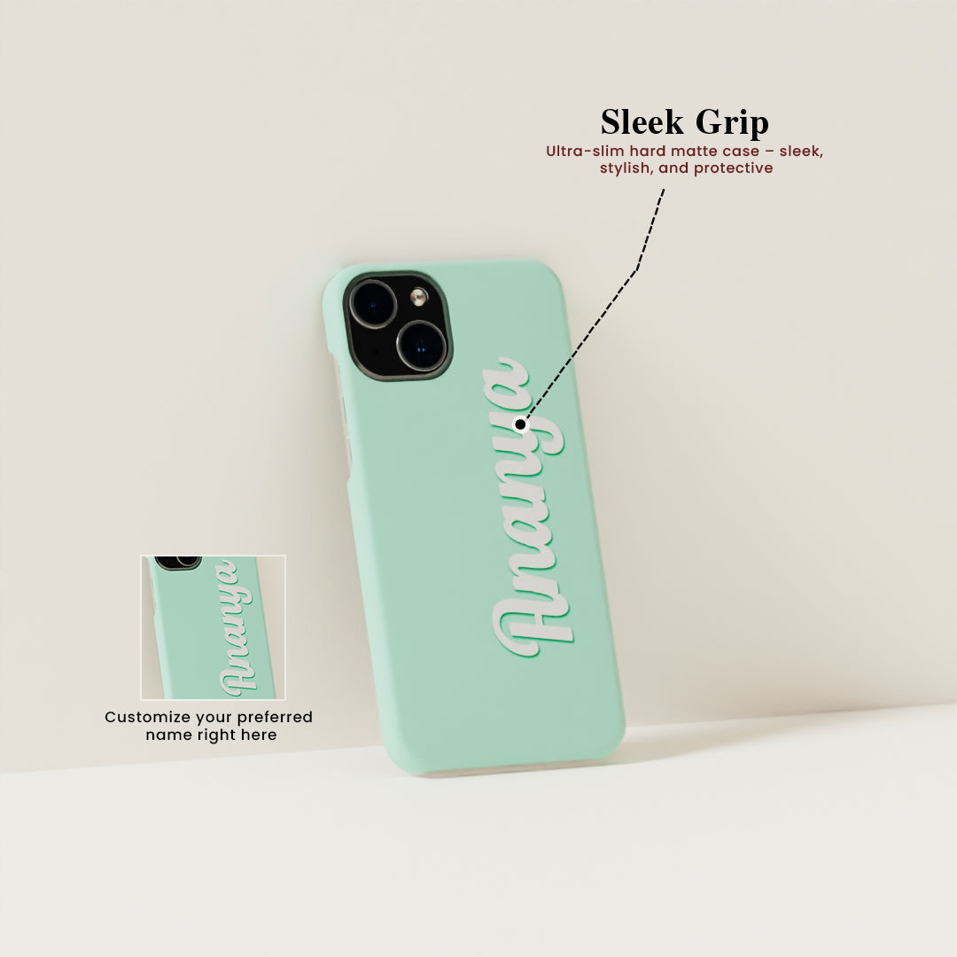 Mint Elegance - Matte Finished Case