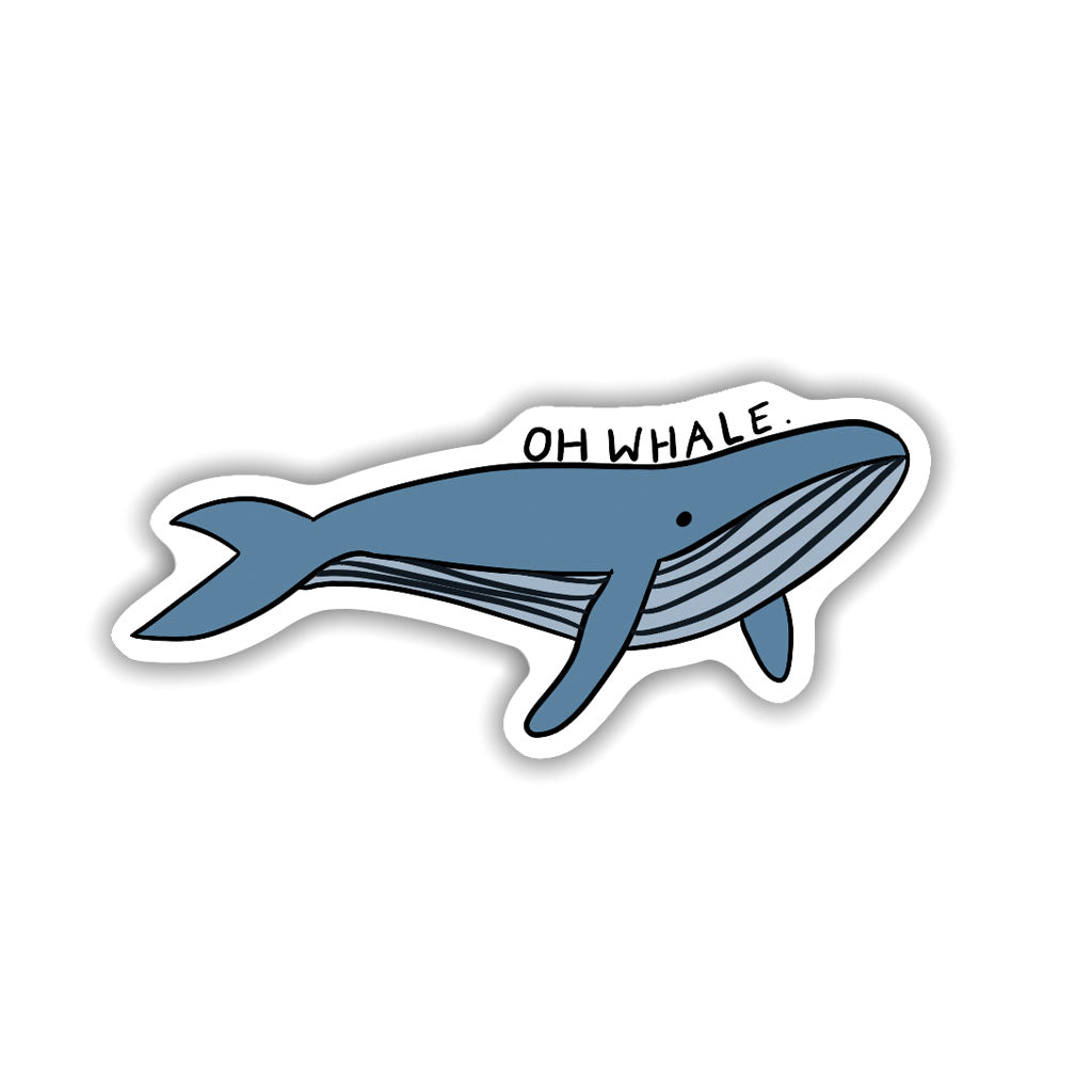 Oh Whale Sticker