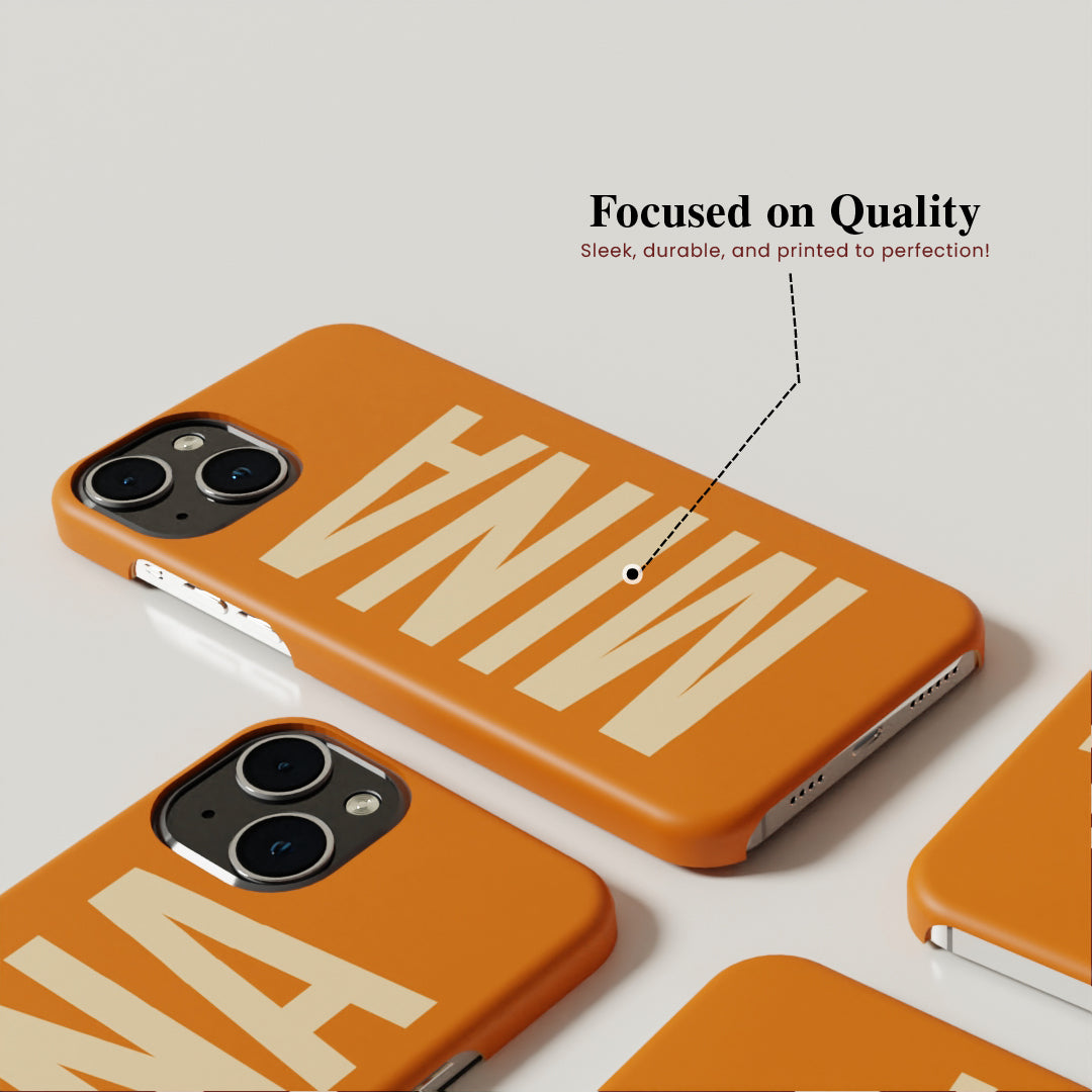 Sleek Personalized - Matte Finished Case