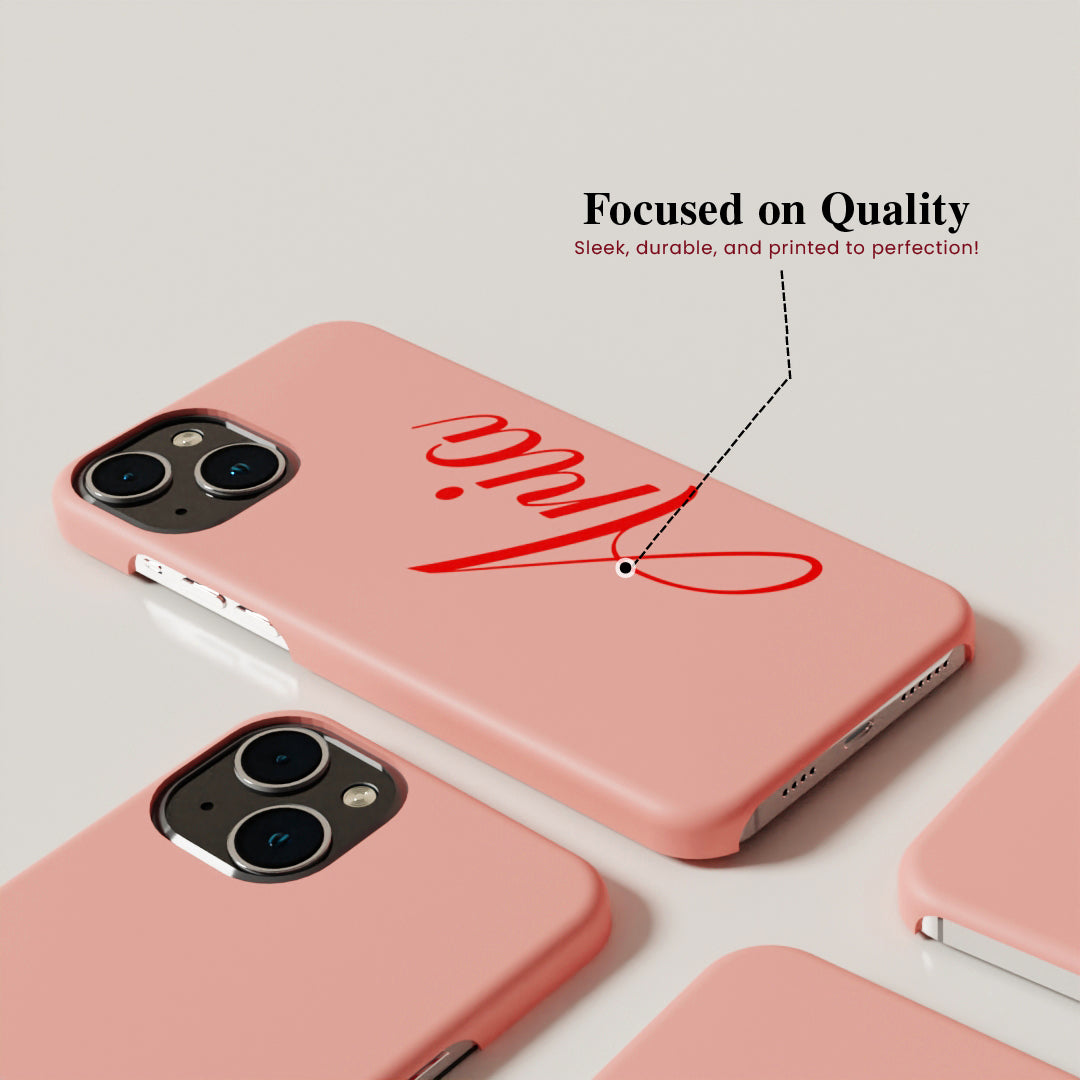 Custom Name - Matte Finished Case