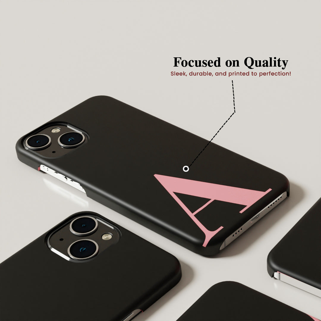 Stylish Monogram - Matte Finished Case