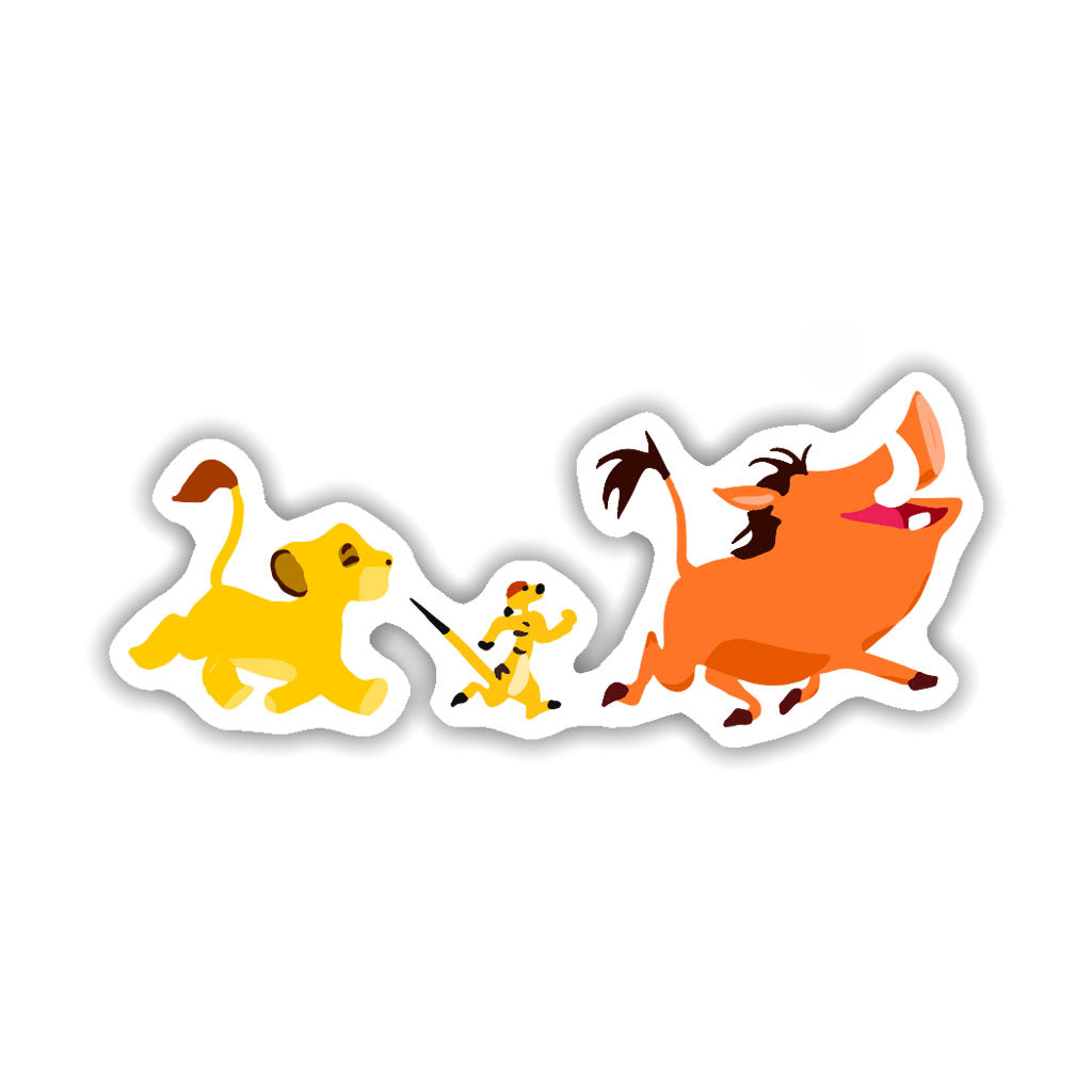 Timon Pumba Simba Sticker