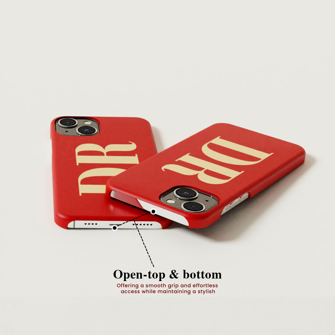 Chic Custom Lettering - Matte Finished Case