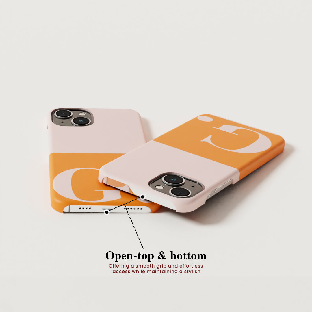 Personalized Dual Tone - Matte Finished Case