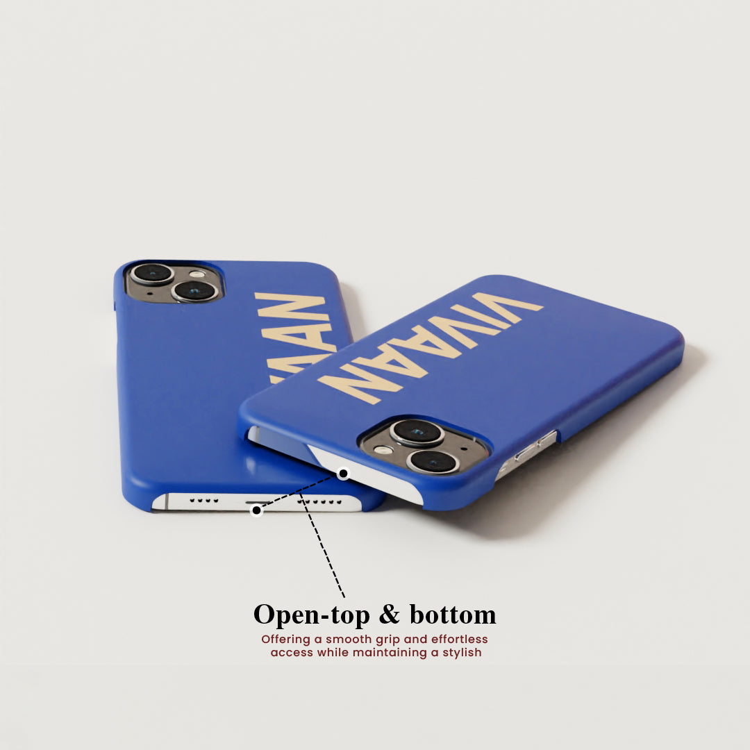 Minimalist Personalized Name - Matte Finished Case