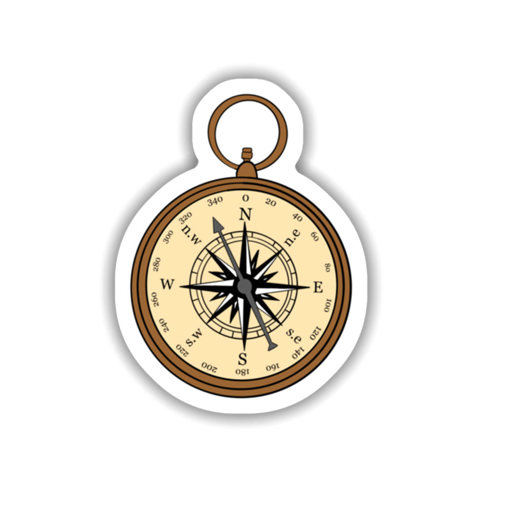 Compass Sticker