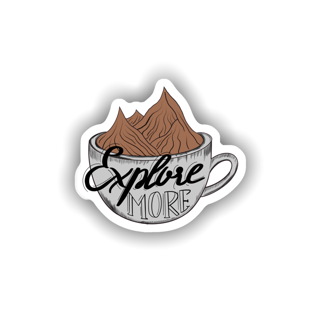 Explore More Sticker