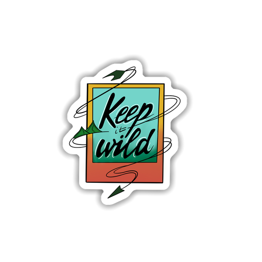 Keep Wild Sticker