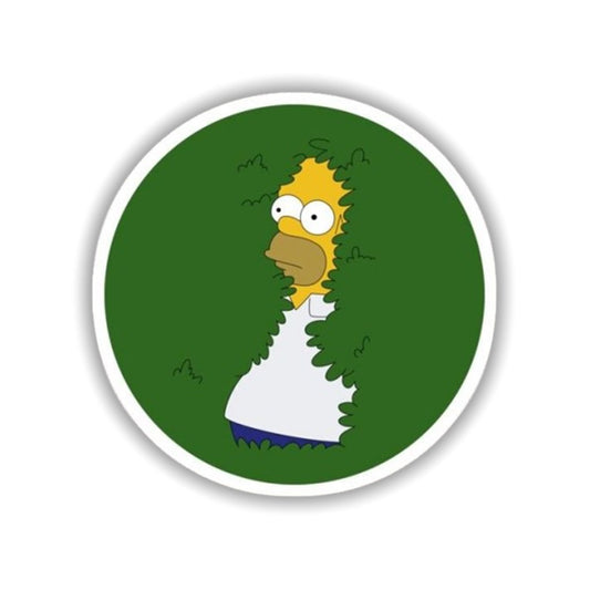 Homer Hideout Sticker