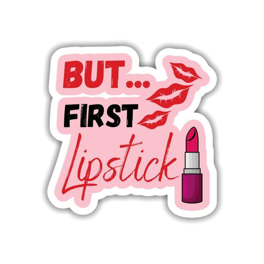 First Lipstick Sticker