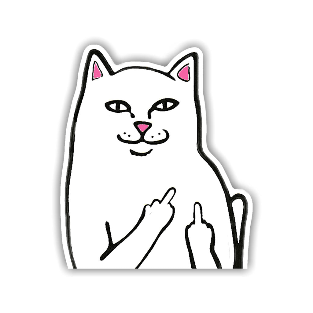 Rip N Dip Cat Sticker