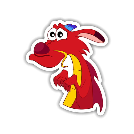 Mulan Dragon Sticker