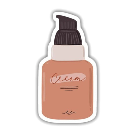 Cream Sticker
