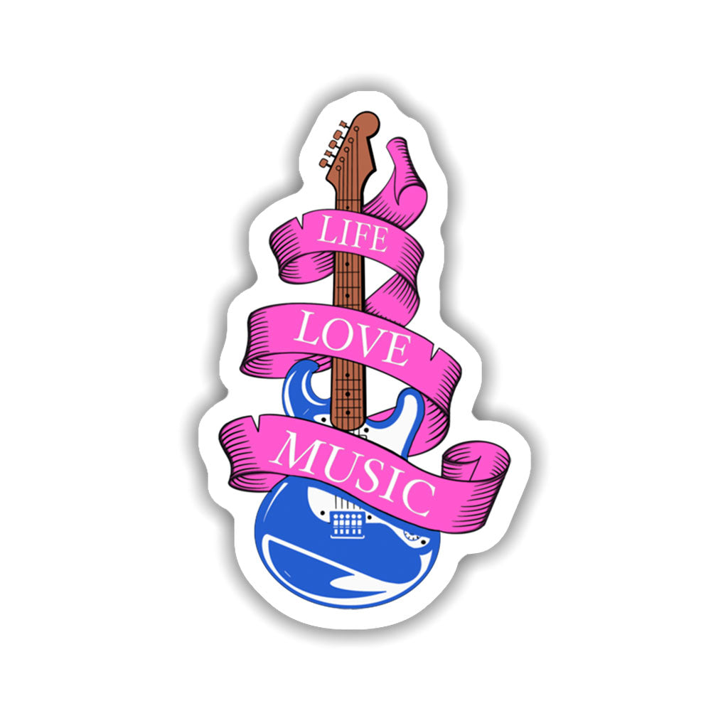 Life Love Music Sticker