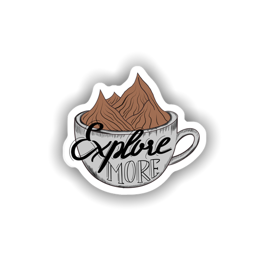 Explore More Sticker