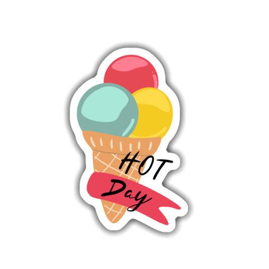 Hot Days Sticker