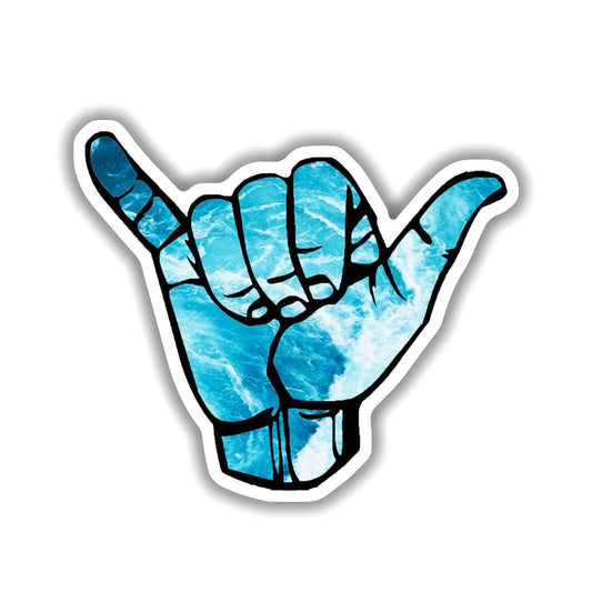 Shaka Sticker
