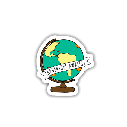Adventure Awaits Sticker
