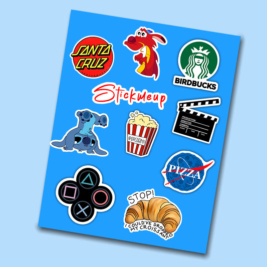 Random Mini Sticker Sheet